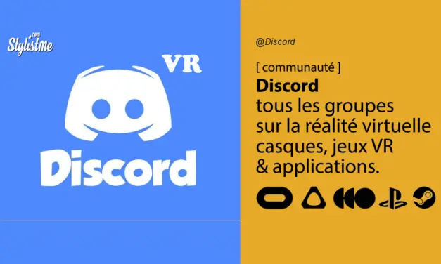 Discord des jeux en réalité virtuelle Oculus, HTC Vive, Valve