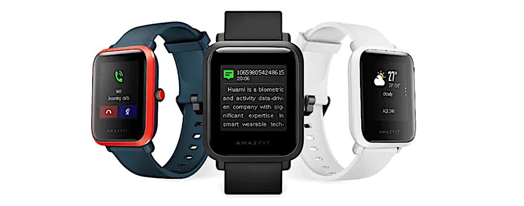 Amazfit Bip S capteurs