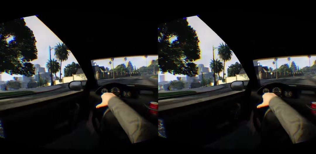 GTA 5 VR oculus Rift
