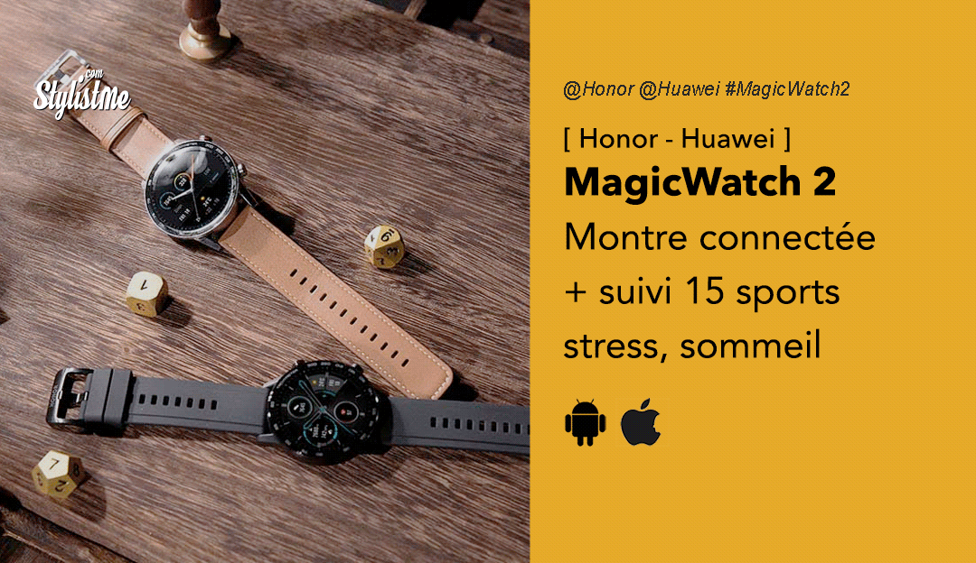 Honor présente sa nouvelle montre connectée, la Honor MagicWatch 2