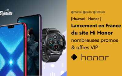 Honor promotions pour le lancement de son site français HiHonor