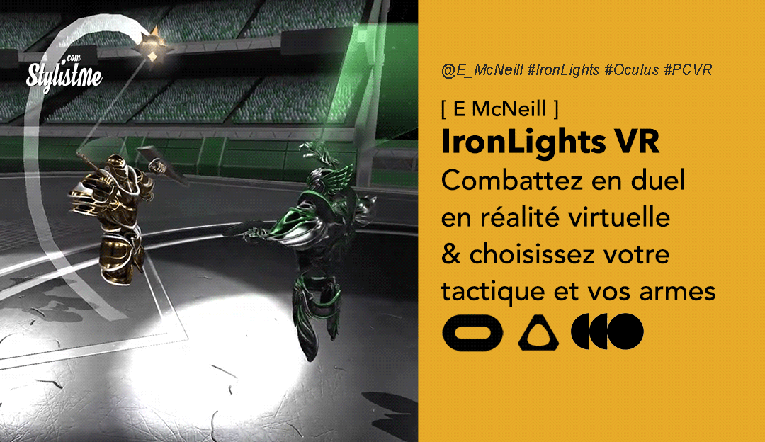 IronLights VR avis test prix date jeu combat oculus pcvr