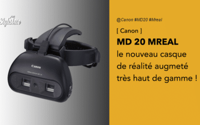 Canon MD 20 MREAL nouveau casque de réalité augmentée pour les professionnels