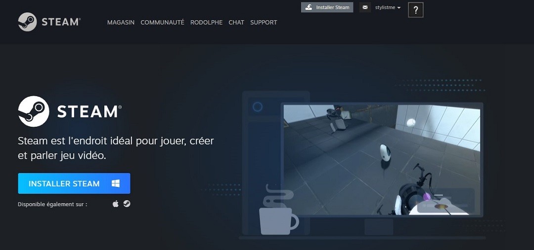 Steam pour PC Windows