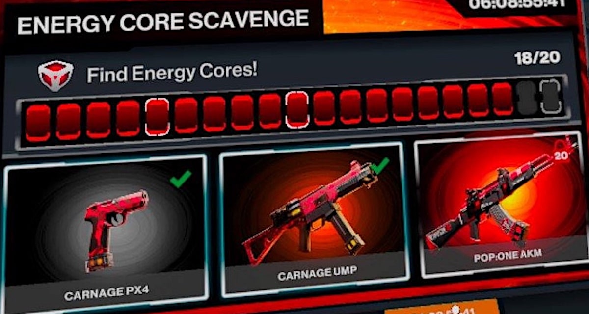 emplacement energy core population one