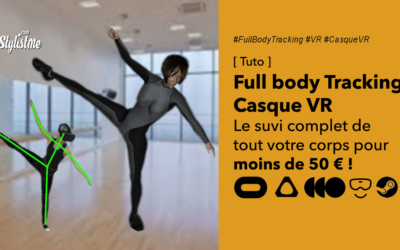 Suivi corps entier pour casque de réalité virtuelle pas cher full body tracking VR