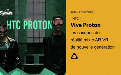 HTC Vive Proton deux projets de casques VR en 5G filaire ou smartphone