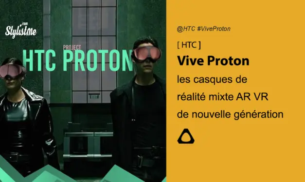 HTC Vive Proton deux projets de casques VR en 5G filaire ou smartphone