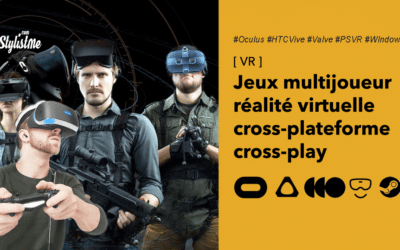 Jeux VR crossplay multijoueurs Oculus Rift, Quest, PSVR, Steam