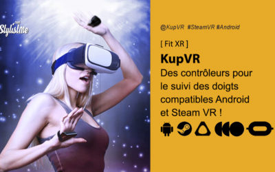 KupVR suivi des mains et des doigts pour casques VR et smartphones