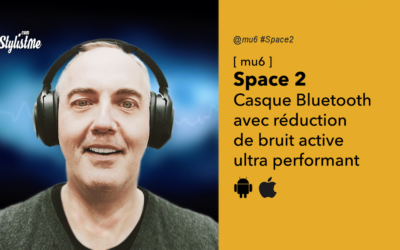 Mu6 Space 2 test casque Bluetooth filaire à super réduction de bruit