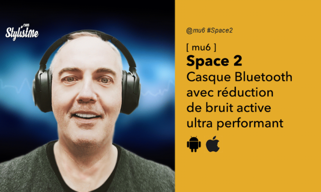 Mu6 Space 2 test casque Bluetooth filaire à super réduction de bruit