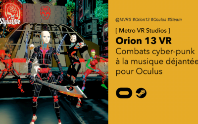 Orion 13 VR le FPS futuriste au style particulier électro-punk pour Oculus