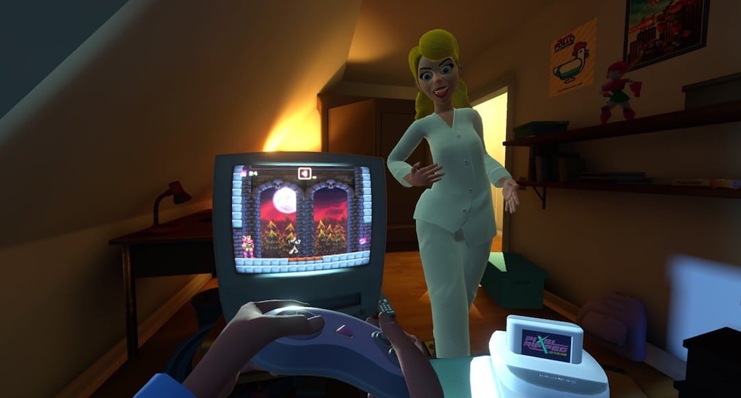Pixel Ripped 1995 avis jeu VR