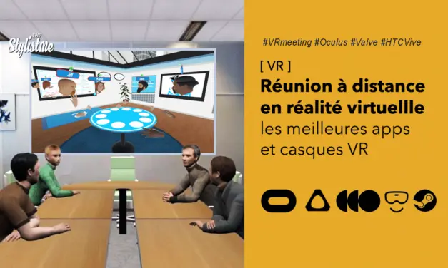 Réunion à distance en réalité virtuelle les applications et casques VR