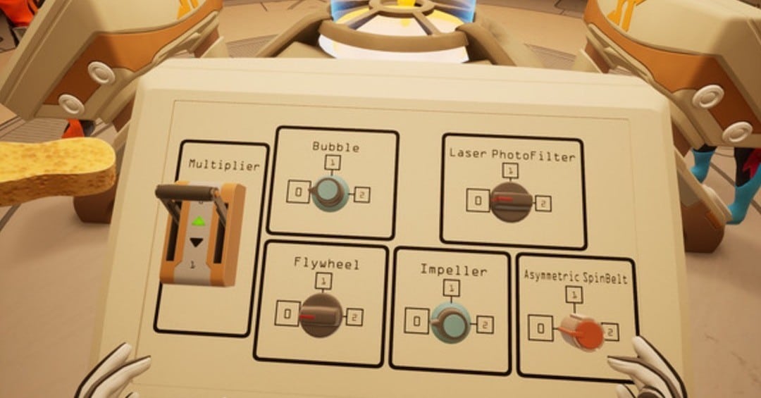 Spaceteam VR jeu énigmes coopératif