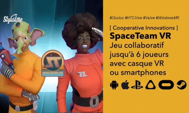 Spaceteam VR : jeu d’énigmes pour 6 joueurs casques VR et smartphones