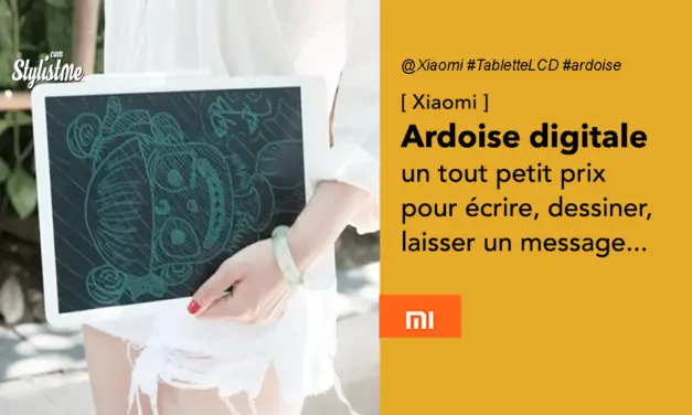 Xiaomi Mijia ardoise numérique écran LCD à tout petit prix