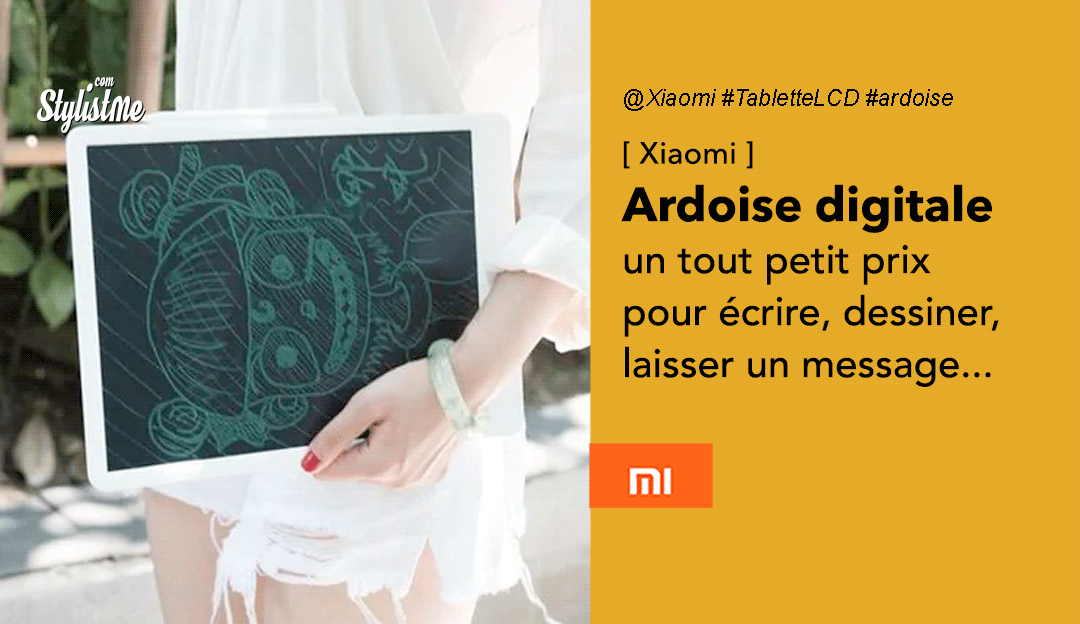Xiaomi Mijia ardoise numérique écran LCD à tout petit prix