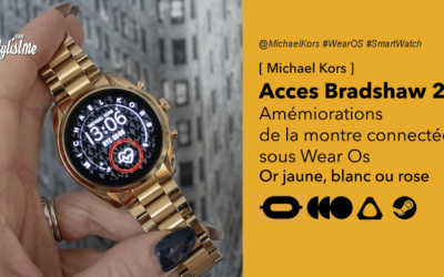 Access Bradshaw 2 Michael Kors prix test avis montre luxe connectée Wear Os