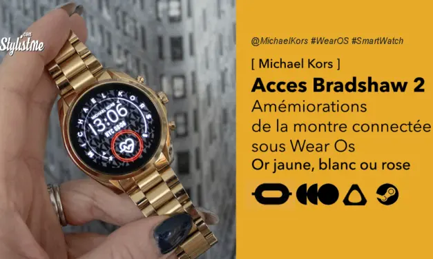 Access Bradshaw 2 Michael Kors prix test avis montre luxe connectée Wear Os