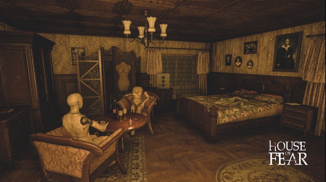 House of Fear VR escape game réalité virtuelle