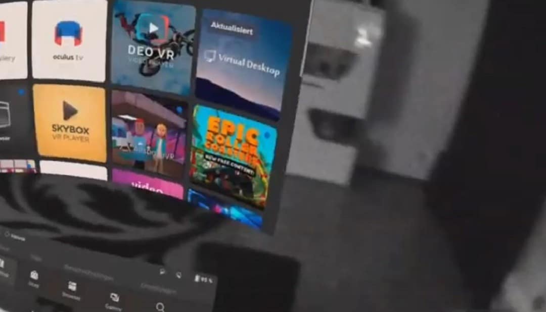 Oculus Quest v16 Home en réalité augmentée 