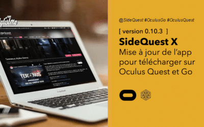 SideQuest X mise à jour de la plateforme de téléchargement Oculus Quest