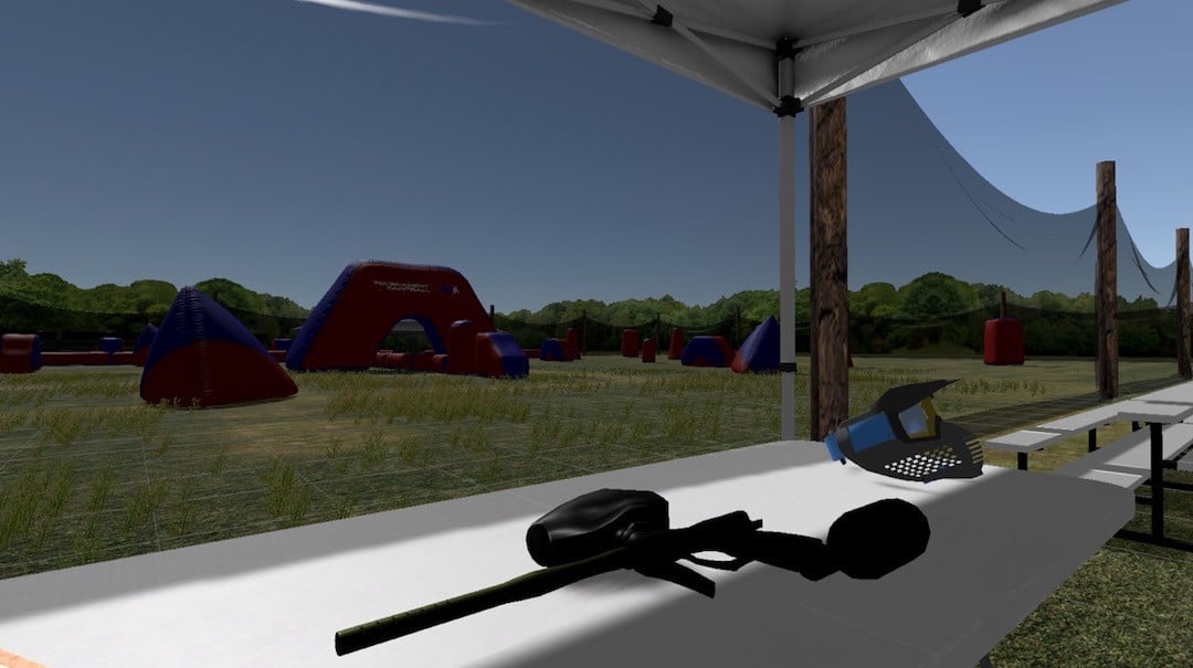Tournament Paintball VR graphisme réaliste