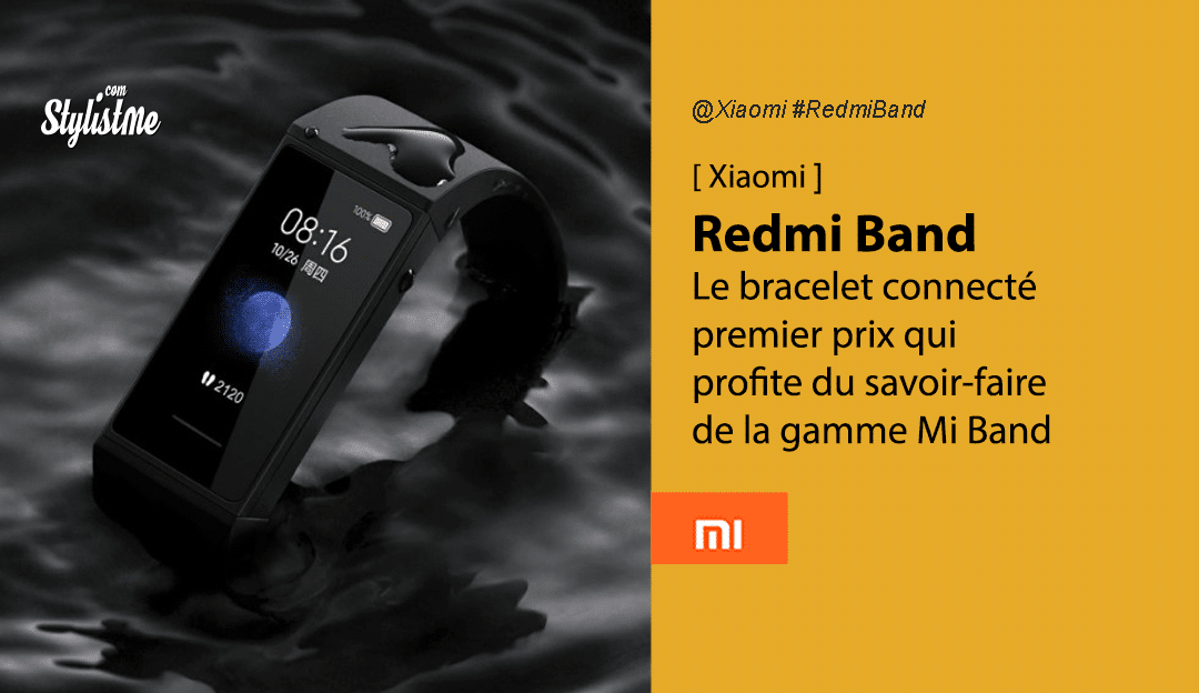 Redmi Band prix avis test date sortie Xiaomi bracelet connecté