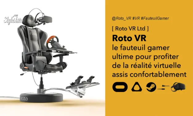 Roto VR le fauteuil motorisé utlime pour l’immersion en réalité virtuelle