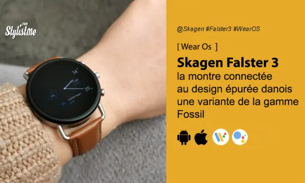 Skagen Falster 3 l’une des montres Wear OS les plus performantes