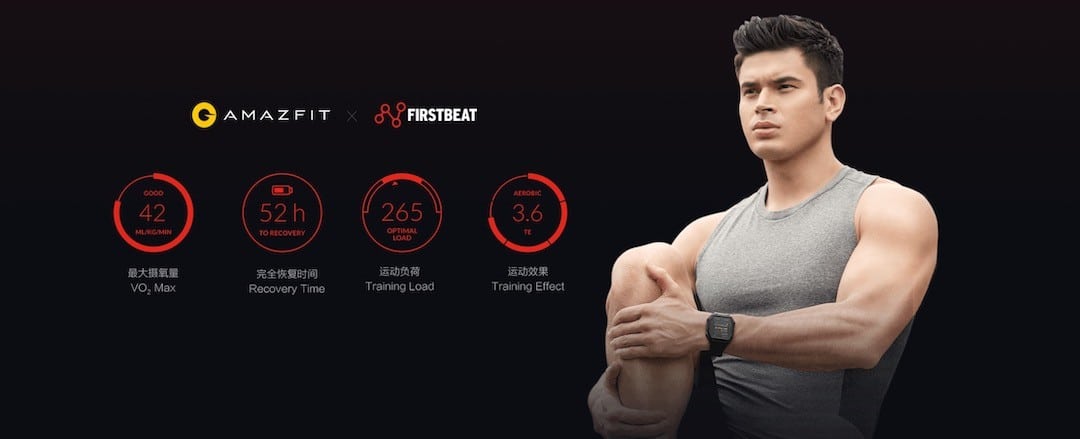 Amazfit Ares app Firstbeat score PAI et VO2 Max