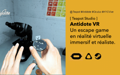 Antidote VR un véritable escape game ambiance médicale