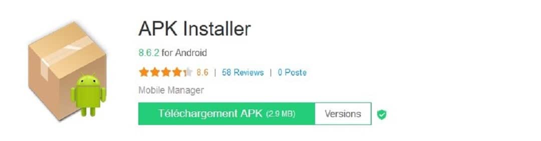Installer apps play store sur Oculus Quest App Installer