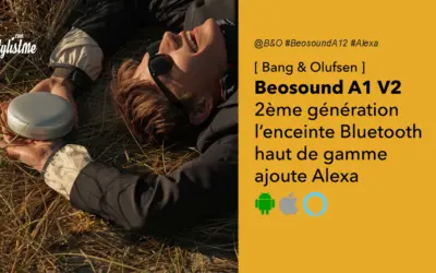 Beosound A1 2 la mini enceinte Bluetooth haut de gamme B&0 avec Alexa