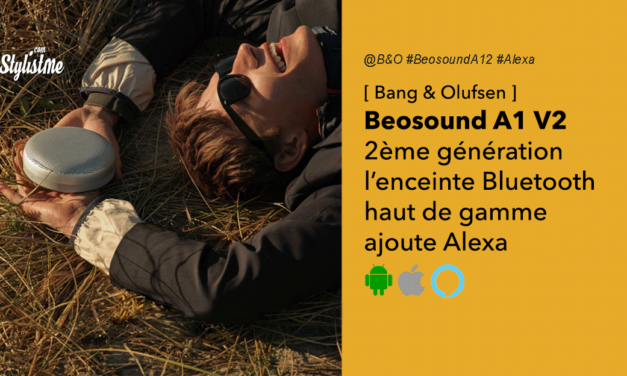 Beosound A1 2 la mini enceinte Bluetooth haut de gamme B&0 avec Alexa