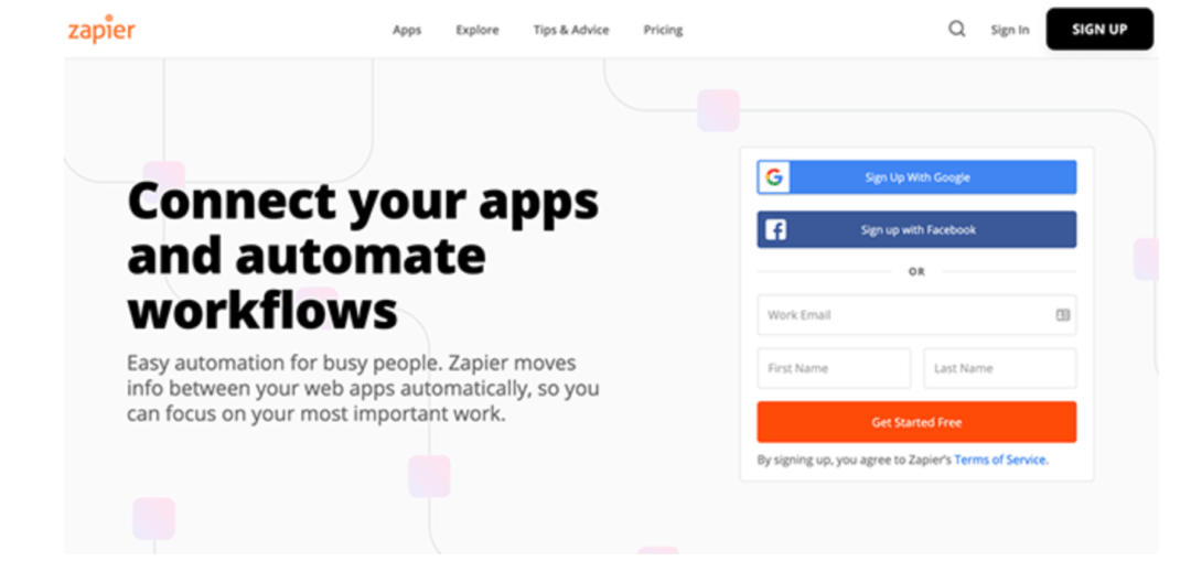 Zapier outils d'automatisation pour réseaux sociaux