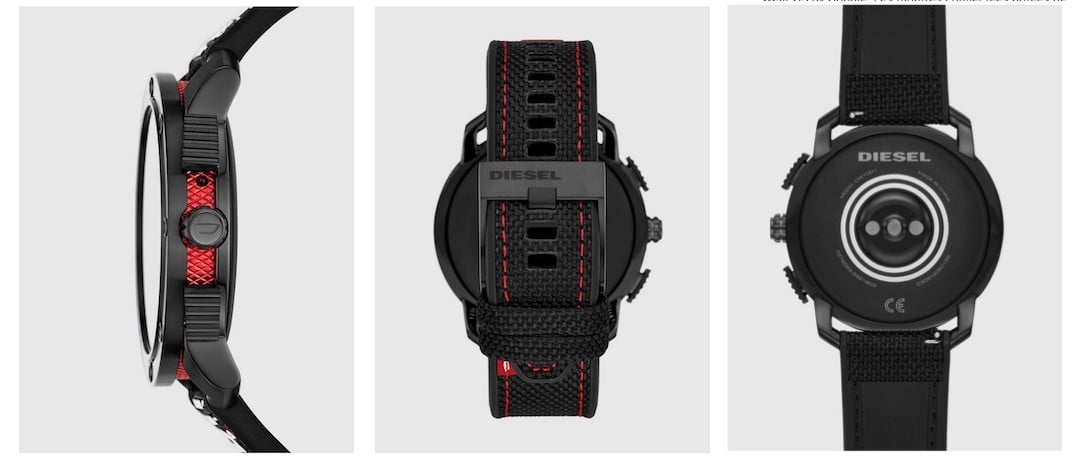 Diesel on Axial design finitions style montre connectée Wear Os