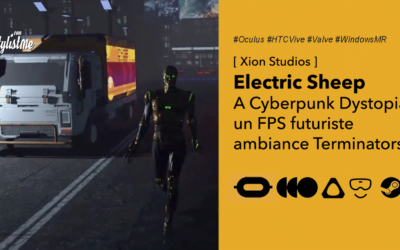 Electric Sheep: A Cyberpunk Dystopia FPS futuriste lutter contre les Terminators