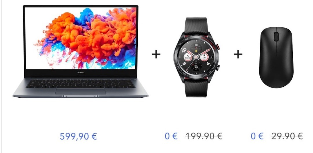 Honor Magicbook 15 pouces offre spéciale