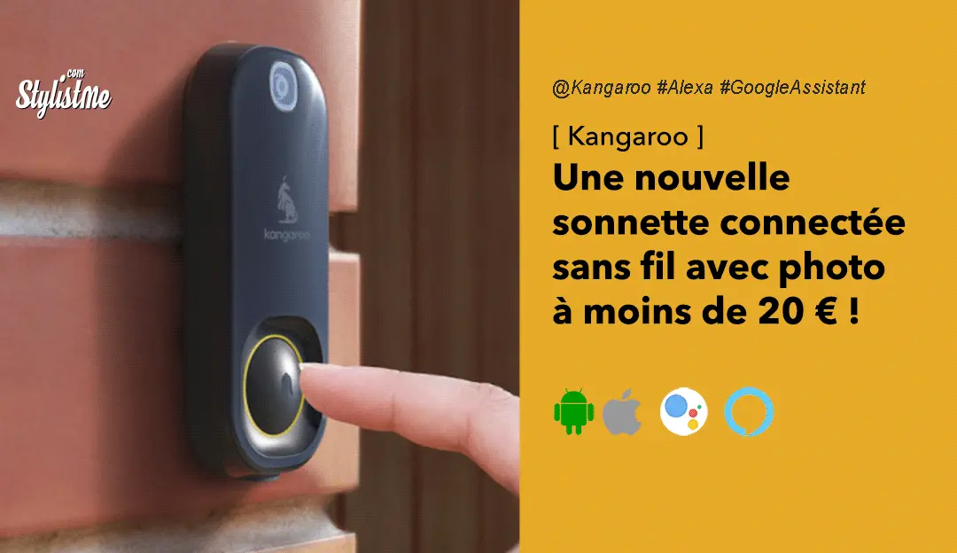 Kangaroo la sonnette connecté à moins de 20 dollars ?