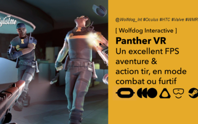 Panther VR un FPS en réalité virtuelle choisissez entre furtivité ou combat