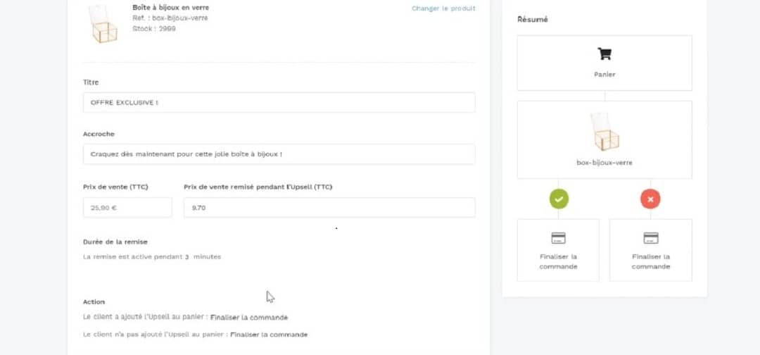 Upsell tuto pour augmenter panier moyen