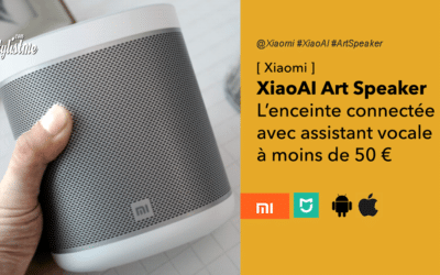 Xiaomi Art Speaker enceinte Wi-Fi et Bluetooth avec Google Assistant