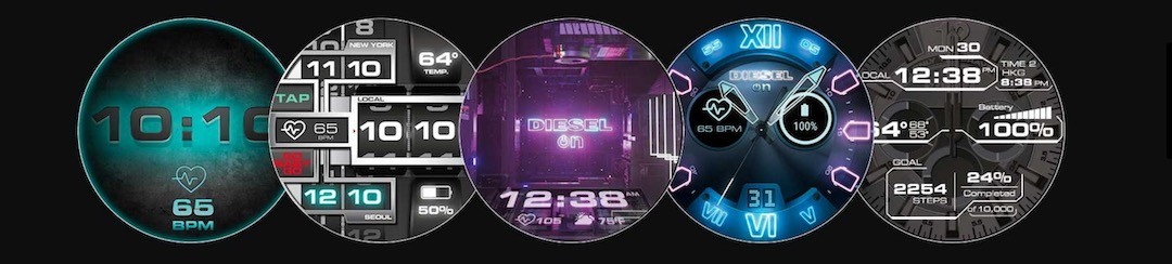 cadran personnalisé Diesel On Axial