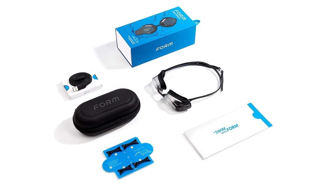 lunettes natation connectées Form smart swim goggles