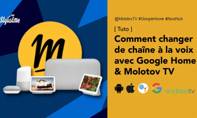 Commande vocale Google assistant et Molotov Tv (tuto)