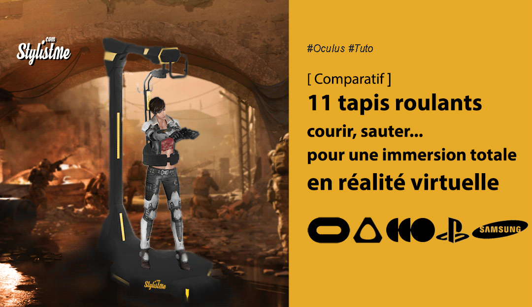 Comparatif tapis roulants pour casques en réalité virtuelle ou treadmill