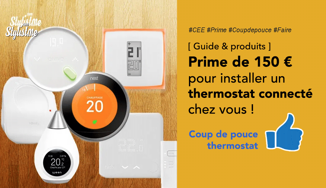 Prime coup de pouce thermostat condition montant produit